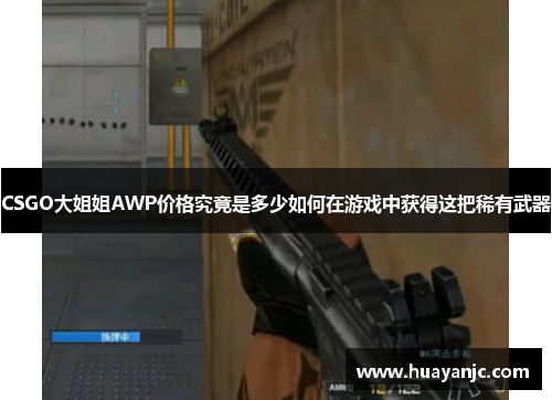 CSGO大姐姐AWP价格究竟是多少如何在游戏中获得这把稀有武器